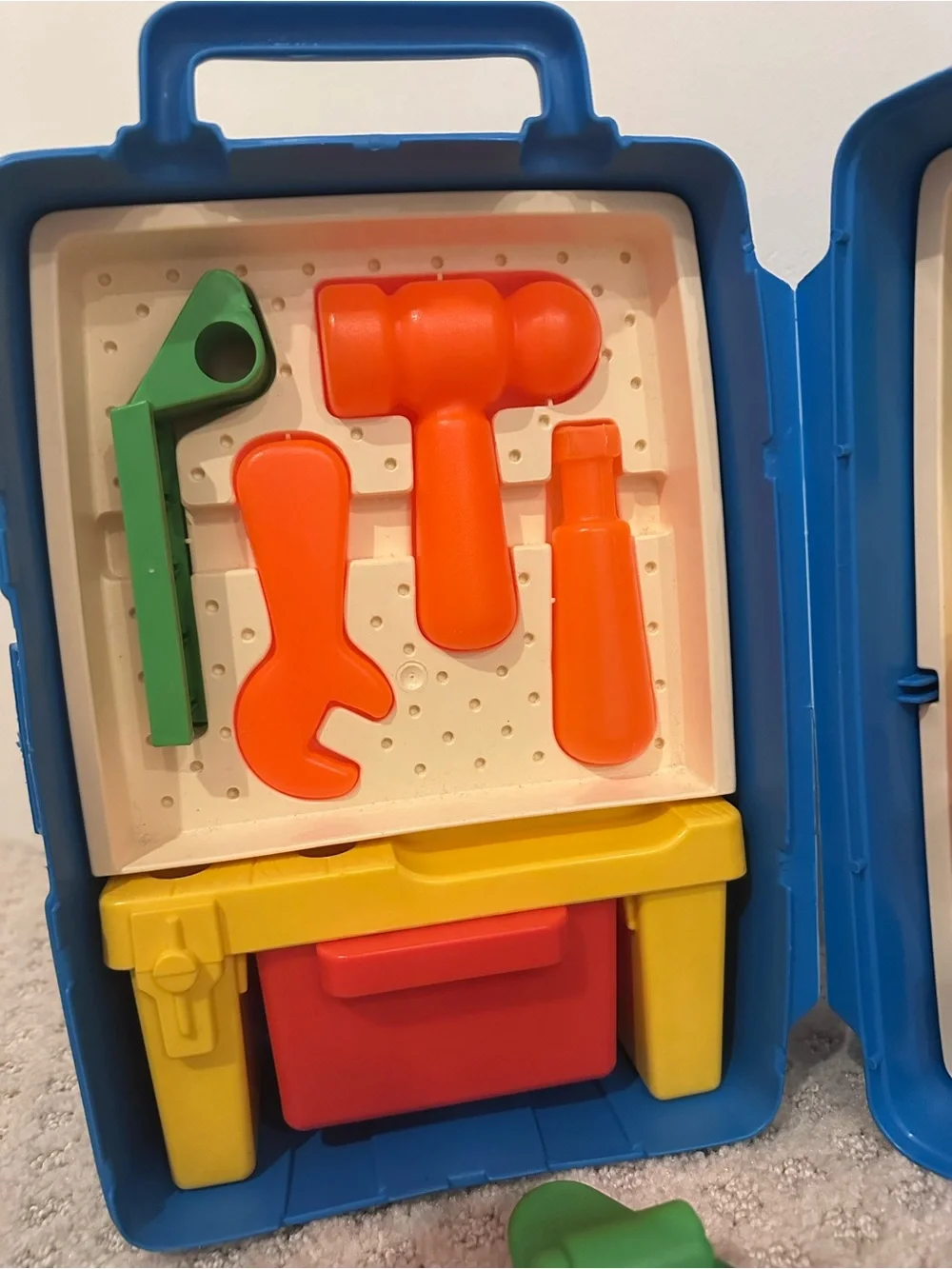 Vintage Mattel Tuff Stuff Workshop Play Set Play Tools